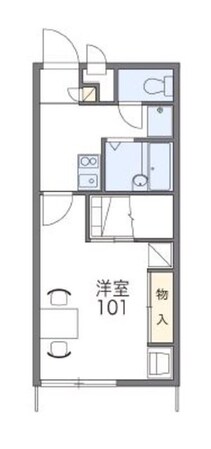 レオパレスＴｏｔｏｒｏの物件間取画像